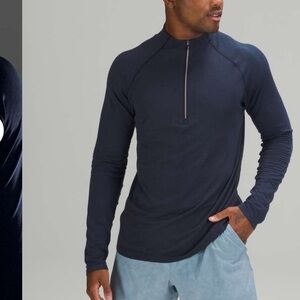 Lululemon metal vent half zip men’s small